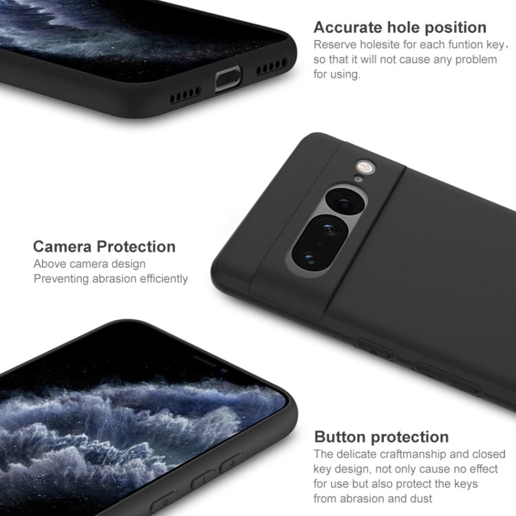 Black TPU phone case with camera lens protection, button covers, and port openings