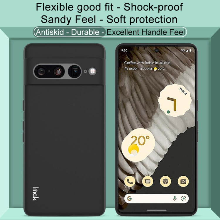 Black frosted TPU phone case with anti-skid grip texture and secure fit