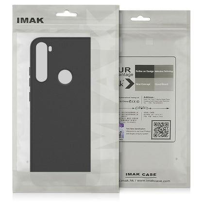 IMAK phone case blister pack with black frosted TPU case insert
