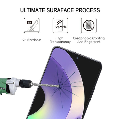 Full Glue Full Cover Screen Protector Tempered Glass Film, For Realme 10 Pro (1 PC)