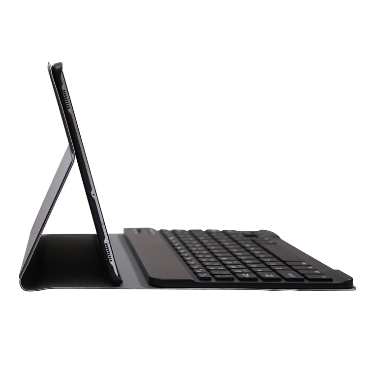 Black Bluetooth keyboard case with kickstand and detachable-style keyboard layout