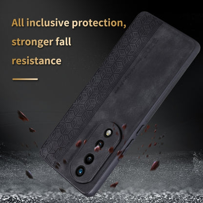 AZNS 3D Embossed Skin Feel Phone Case, For Honor 80 Pro, For Honor 80