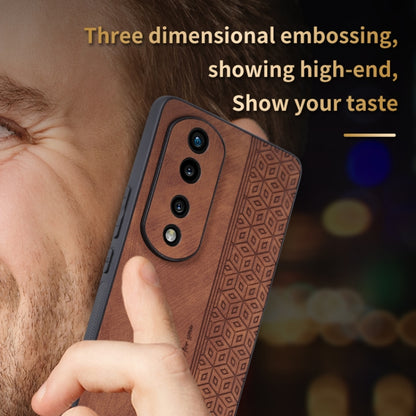 AZNS 3D Embossed Skin Feel Phone Case, For Honor 80 Pro, For Honor 80