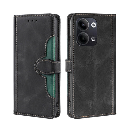 Skin Feel Magnetic Buckle Leather Phone Case, For OPPO Reno9 5G / Reno9 Pro 5G, For OPPO Reno9 Pro+ 5G, For Realme 10 Pro 5G, For Realme 10 Pro+ 5G, For vivo X90 Pro 5G