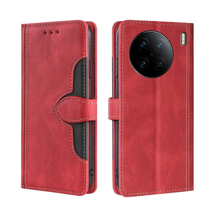 Skin Feel Magnetic Buckle Leather Phone Case, For OPPO Reno9 5G / Reno9 Pro 5G, For OPPO Reno9 Pro+ 5G, For Realme 10 Pro 5G, For Realme 10 Pro+ 5G, For vivo X90 Pro 5G