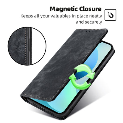 RFID Anti-theft Brush Magnetic Leather Phone Case, For OPPO Reno9 5G / Reno9 Pro 5G, For OPPO Reno9 Pro+ 5G, For Realme 10 Pro 5G, For Realme 10 Pro+ 5G, For vivo X90 Pro 5G
