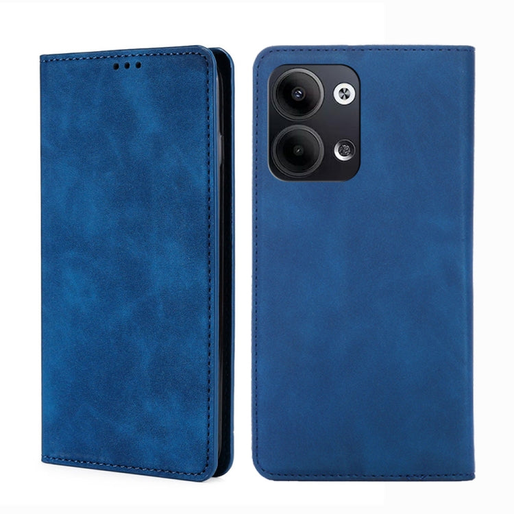 Skin Feel Magnetic Horizontal Flip Leather Phone Case, For OPPO Reno9 5G / Reno9 Pro 5G, For OPPO Reno9 Pro+ 5G, For Realme 10 Pro 5G, For Realme 10 Pro+ 5G, For vivo X90 Pro 5G