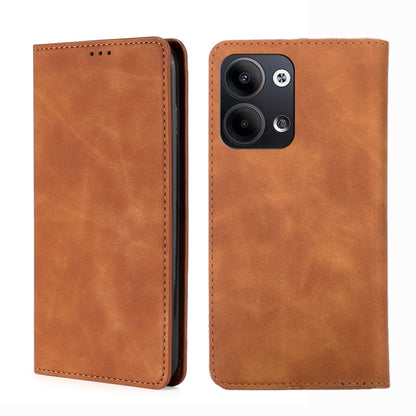 Skin Feel Magnetic Horizontal Flip Leather Phone Case, For OPPO Reno9 5G / Reno9 Pro 5G, For OPPO Reno9 Pro+ 5G, For Realme 10 Pro 5G, For Realme 10 Pro+ 5G, For vivo X90 Pro 5G
