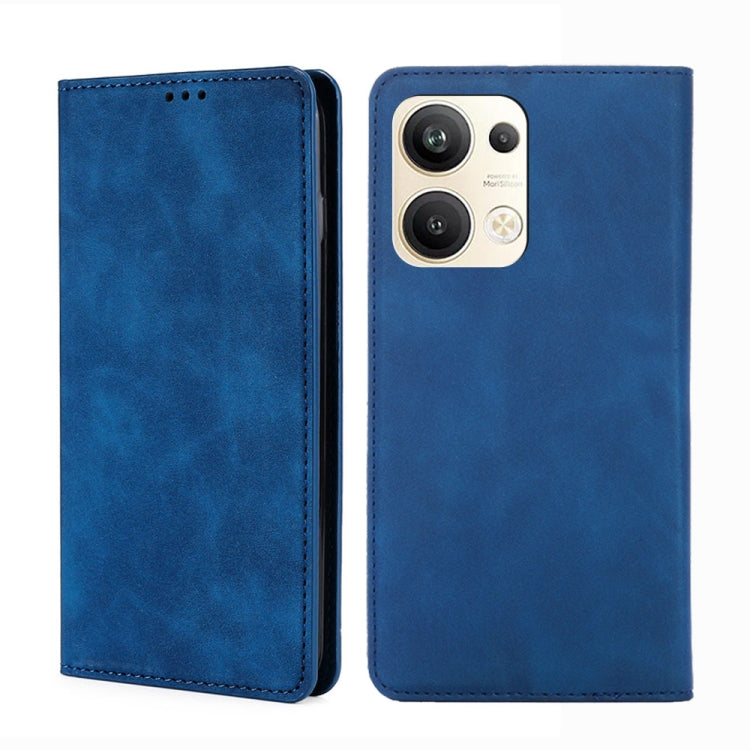 Skin Feel Magnetic Horizontal Flip Leather Phone Case, For OPPO Reno9 5G / Reno9 Pro 5G, For OPPO Reno9 Pro+ 5G, For Realme 10 Pro 5G, For Realme 10 Pro+ 5G, For vivo X90 Pro 5G