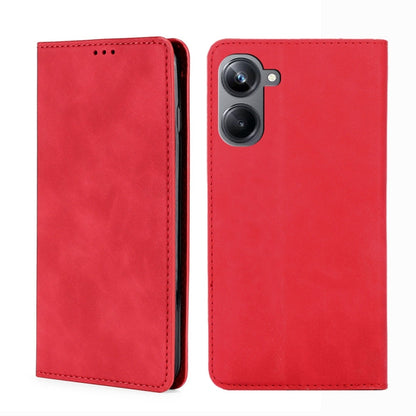 Skin Feel Magnetic Horizontal Flip Leather Phone Case, For OPPO Reno9 5G / Reno9 Pro 5G, For OPPO Reno9 Pro+ 5G, For Realme 10 Pro 5G, For Realme 10 Pro+ 5G, For vivo X90 Pro 5G