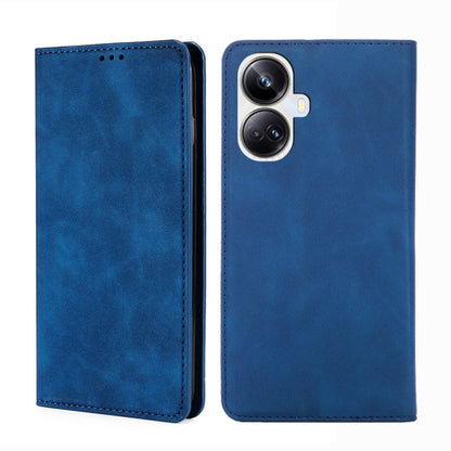 Skin Feel Magnetic Horizontal Flip Leather Phone Case, For OPPO Reno9 5G / Reno9 Pro 5G, For OPPO Reno9 Pro+ 5G, For Realme 10 Pro 5G, For Realme 10 Pro+ 5G, For vivo X90 Pro 5G