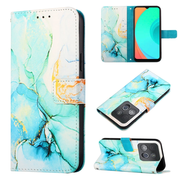 PT003 Marble Pattern Flip Leather Phone Case, For Infinix Hot 20 4G X6826, For Infinix Hot 20 5G X666 X66B, For Infinix Hot 20 Play, For Infinix Hot 20S / 20 Pro X6827, For Infinix Smart 7 X6515, For Tecno Pop 6 Pro, For Tecno Pova 4 LG7N              ...