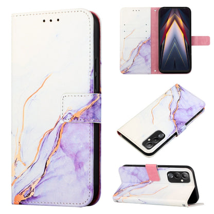 PT003 Marble Pattern Flip Leather Phone Case, For Infinix Hot 20 4G X6826, For Infinix Hot 20 5G X666 X66B, For Infinix Hot 20 Play, For Infinix Hot 20S / 20 Pro X6827, For Infinix Smart 7 X6515, For Tecno Pop 6 Pro, For Tecno Pova 4 LG7N              ...