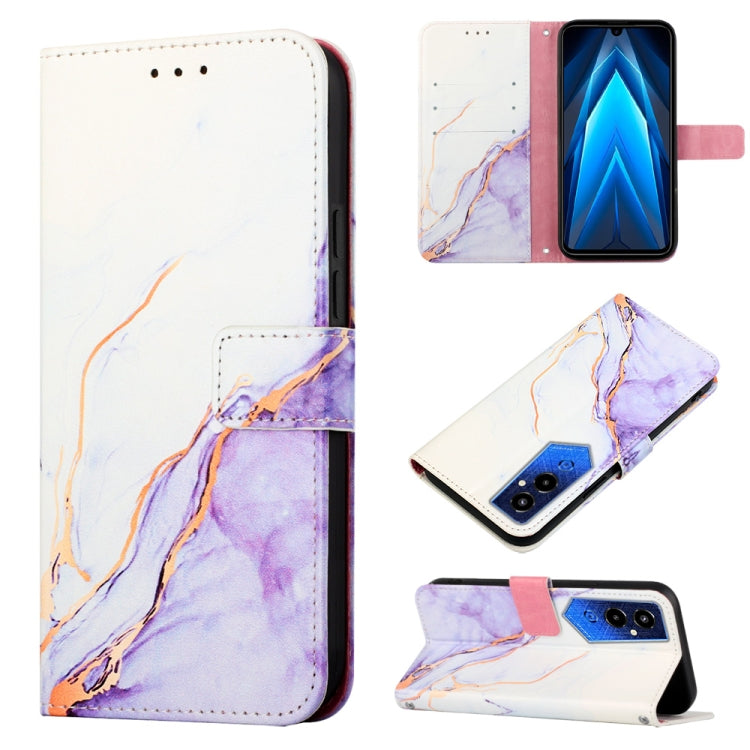 PT003 Marble Pattern Flip Leather Phone Case, For Infinix Hot 20 4G X6826, For Infinix Hot 20 5G X666 X66B, For Infinix Hot 20 Play, For Infinix Hot 20S / 20 Pro X6827, For Infinix Smart 7 X6515, For Tecno Pop 6 Pro, For Tecno Pova 4 LG7N              ...