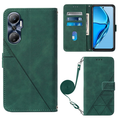 Crossbody 3D Embossed Flip Leather Phone Case, For BLU View 2 2020/2022, For Infinix Hot 20 4G, For Infinix Hot 20 5G, For Infinix Hot 20 Play, For Infinix Hot 20S/20 Pro, For Infinix Smart 7