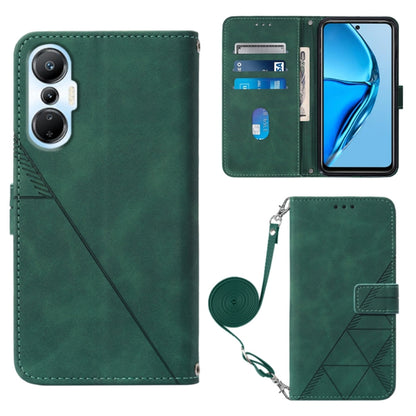 Crossbody 3D Embossed Flip Leather Phone Case, For BLU View 2 2020/2022, For Infinix Hot 20 4G, For Infinix Hot 20 5G, For Infinix Hot 20 Play, For Infinix Hot 20S/20 Pro, For Infinix Smart 7