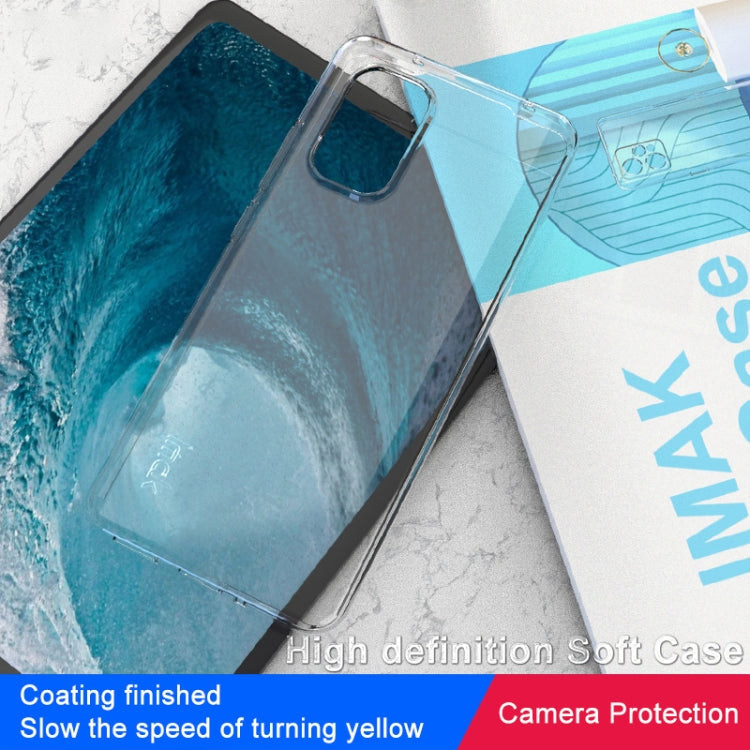 Clear TPU phone case close-up with corner protection and camera cutout for Nokia X30 5G