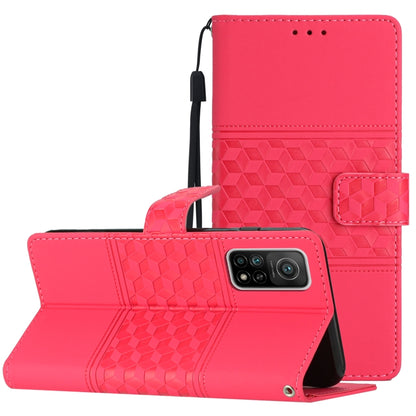 Diamond Embossed Skin Feel Leather Phone Case with Lanyard, For Xiaomi Mi 10T / 10T Pro, For Xiaomi Mi 11 Lite, For Xiaomi Mi 11 Pro, For Xiaomi Mi 11T / 11T Pro, For Xiaomi 12 Lite, For Xiaomi 12 Pro, For Xiaomi 12T / 12T Pro, For Xiaomi Mi 11 Ultra