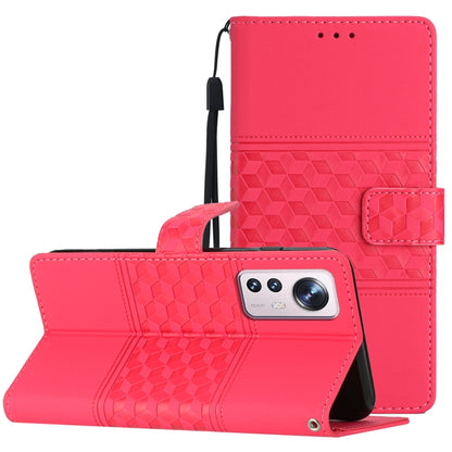 Diamond Embossed Skin Feel Leather Phone Case with Lanyard, For Xiaomi Mi 10T / 10T Pro, For Xiaomi Mi 11 Lite, For Xiaomi Mi 11 Pro, For Xiaomi Mi 11T / 11T Pro, For Xiaomi 12 Lite, For Xiaomi 12 Pro, For Xiaomi 12T / 12T Pro, For Xiaomi Mi 11 Ultra
