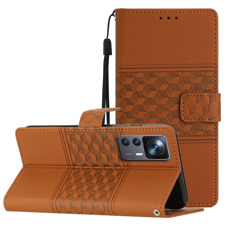 Diamond Embossed Skin Feel Leather Phone Case with Lanyard, For Xiaomi Mi 10T / 10T Pro, For Xiaomi Mi 11 Lite, For Xiaomi Mi 11 Pro, For Xiaomi Mi 11T / 11T Pro, For Xiaomi 12 Lite, For Xiaomi 12 Pro, For Xiaomi 12T / 12T Pro, For Xiaomi Mi 11 Ultra