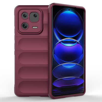 Magic Shield TPU + Flannel Phone Case, For Motorola Moto G32, For vivo Y16 4G Global, For Samsung Galaxy A03 Global, For Samsung Galaxy A04e 4G, For Samsung Galaxy A54 5G, For Xiaomi 13 Pro 5G