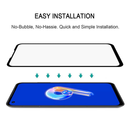 Full Glue Full Cover Screen Protector Tempered Glass Film, For Asus Zenfone 9 (1 PC)