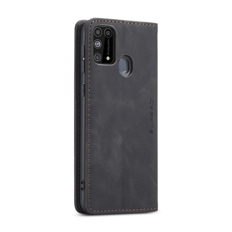 Black leather flip phone case with card holder opening and side button access