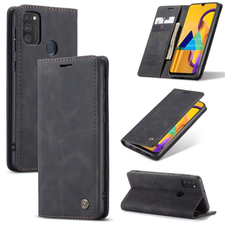Black leather wallet flip phone case with card holder and stand for portrait viewing
