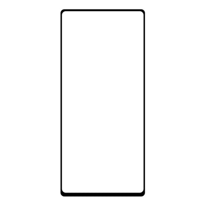 Tempered glass screen protector film panel for full front coverage