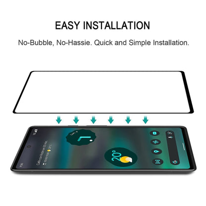 Tempered glass screen protector with easy alignment installation guide arrows