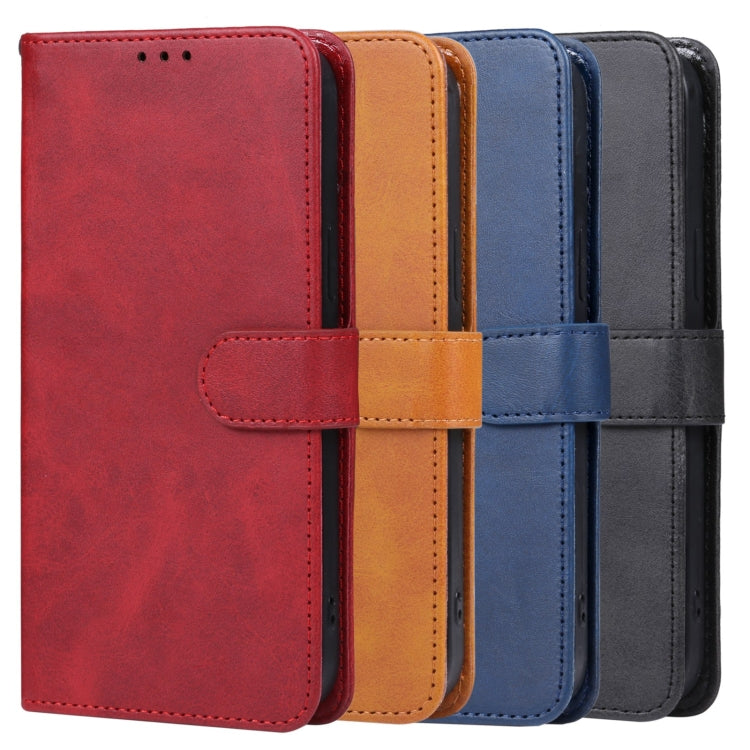 Leather phone wallet cases in red, tan, blue, and black (assorted)