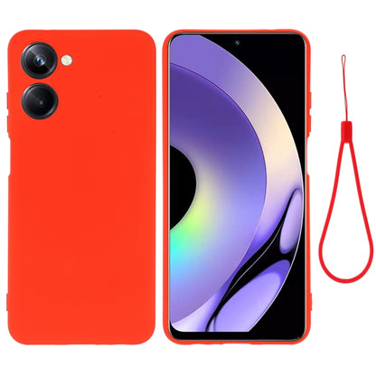 Color Liquid Silicone Phone Case, For Motorola Moto E22s, For Realme 10 4G