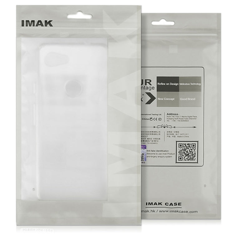 IMAK transparent TPU phone case blister pack, shockproof design, clear fit