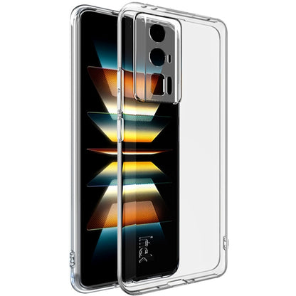 Transparent TPU phone case with camera openings and raised protective borders