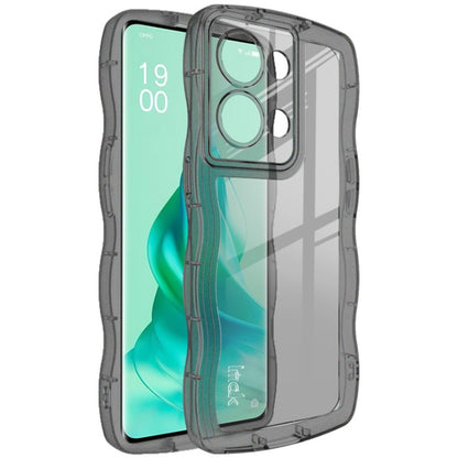 Transparent black TPU shockproof phone case with protective bumper and port access
