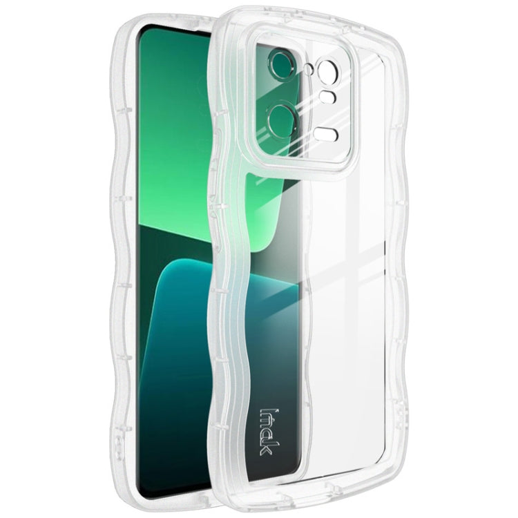 Clear shockproof TPU phone case with raised camera area, slim protective fit