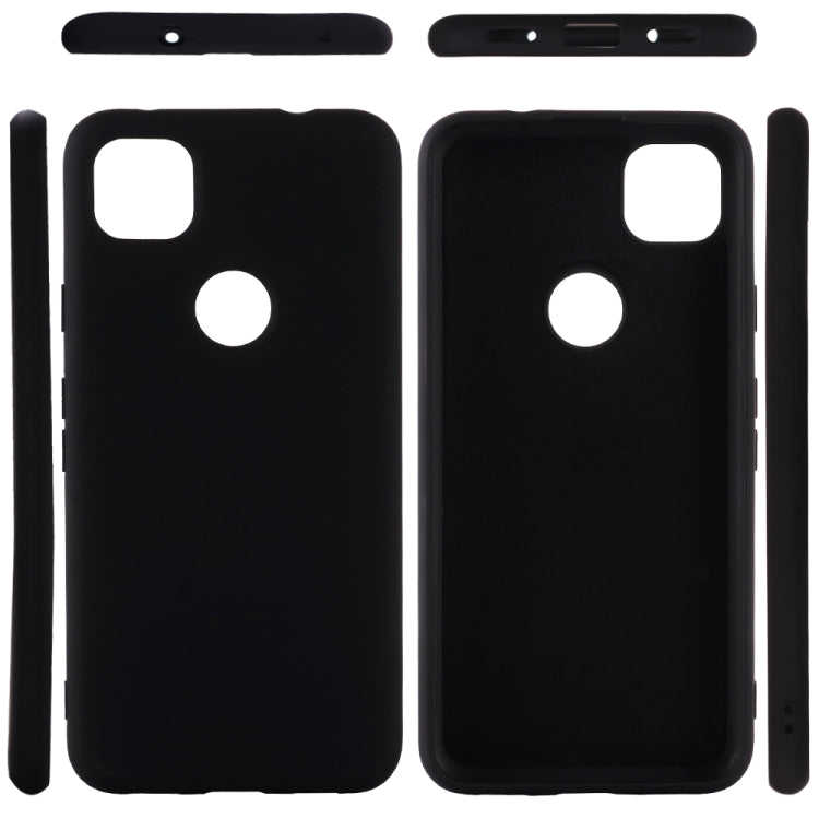Black full-coverage silicone phone case with camera and charging cutouts