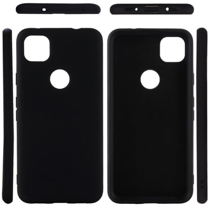 Black full-coverage silicone phone case with camera and charging cutouts