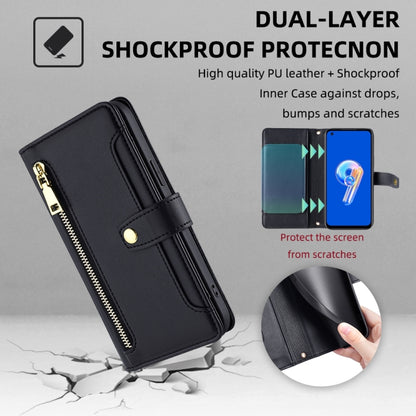 Sheep Texture Cross-body Zipper Wallet Leather Phone Case, For ASUS Zenfone 9 / Zenfone 9Z, For Huawei P50, For Huawei P Smart Z / Enjoy 10 Plus, For Huawei Nova 10 Pro, For Huawei Mate 50, For Huawei Nova 10 SE, For Meizu Note 9, For Nokia C21 Plus   ...