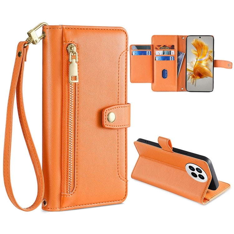Sheep Texture Cross-body Zipper Wallet Leather Phone Case, For ASUS Zenfone 9 / Zenfone 9Z, For Huawei P50, For Huawei P Smart Z / Enjoy 10 Plus, For Huawei Nova 10 Pro, For Huawei Mate 50, For Huawei Nova 10 SE, For Meizu Note 9, For Nokia C21 Plus   ...