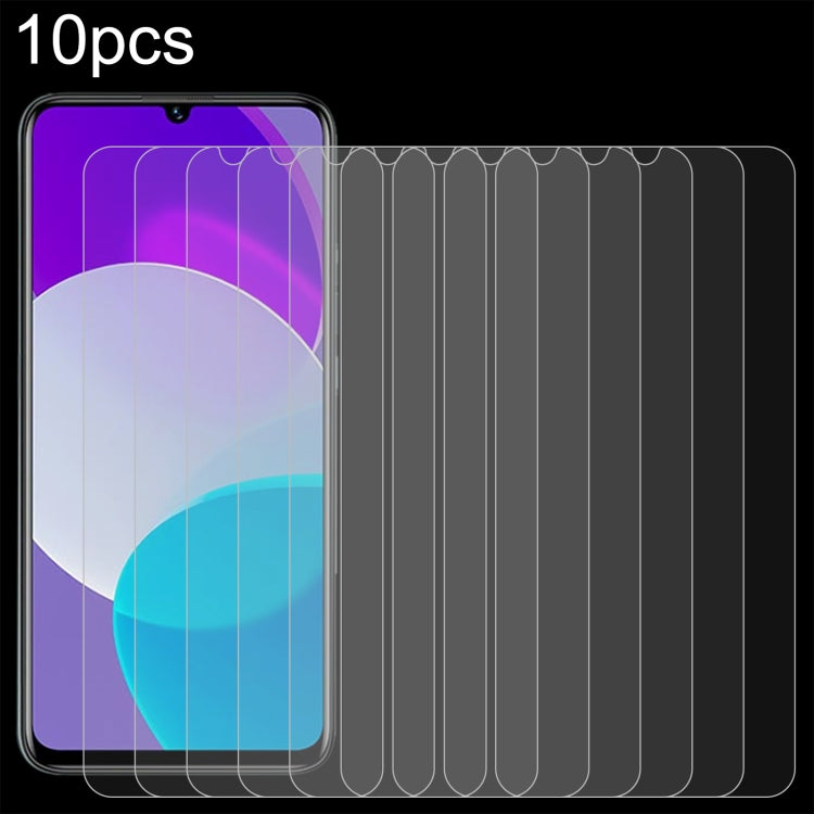 10-pack 2.5D tempered glass screen protector films for phone screens