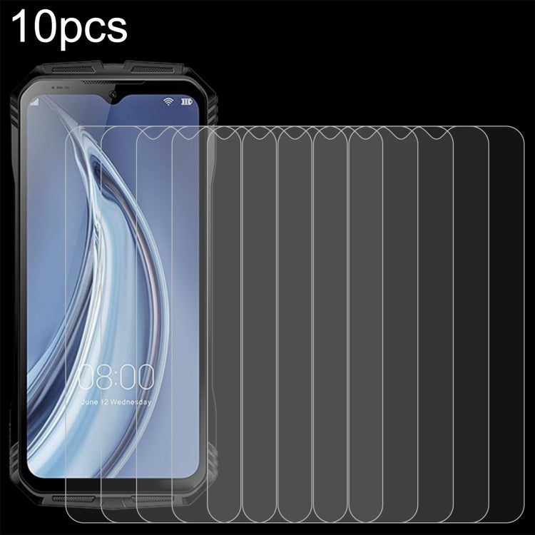 10-pack 2.5D tempered glass screen protector films with smooth curved edges