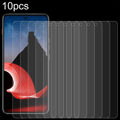 10-pack 2.5D tempered glass screen protector films for full front coverage