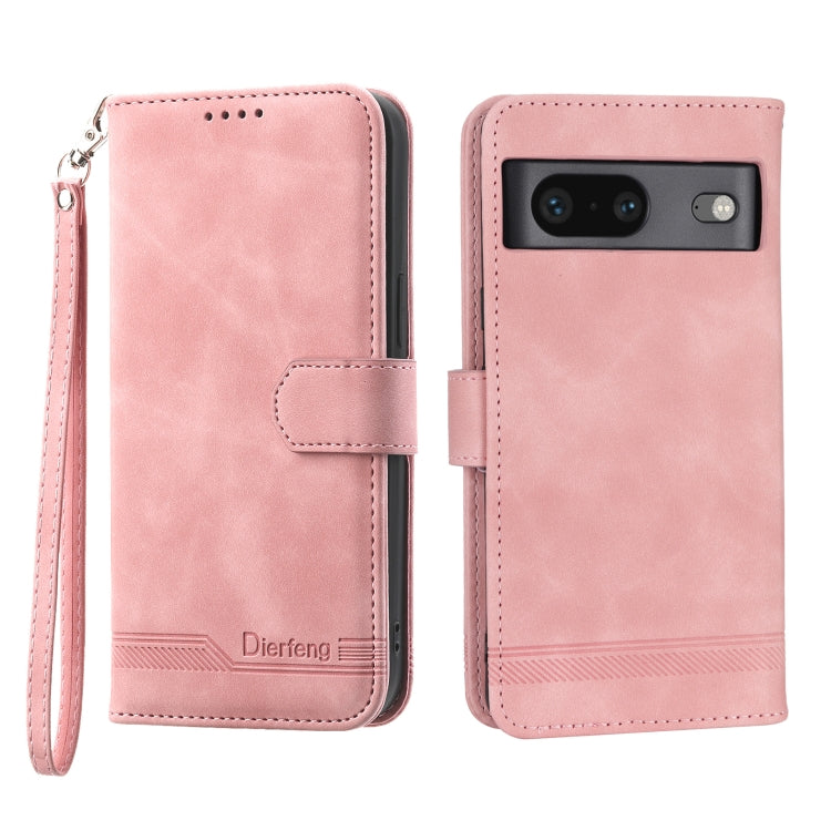 Pink TPU + PU leather phone case with wrist strap, magnetic flap, and camera cutout