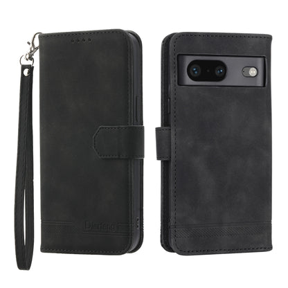 Black TPU + PU leather phone case with wrist strap, magnetic flap, and camera cutout