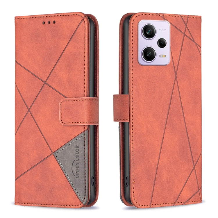 Magnetic Buckle Rhombus Texture Leather Phone Case, For vivo Y02 4G, For Xiaomi Redmi 12C, For Xiaomi Redmi K60 / K60 Pro, For Xiaomi Redmi Note 12 Pro+ Global, For Xiaomi Redmi Note 12 Pro 5G Global, For Xiaomi Redmi Note 12 Global