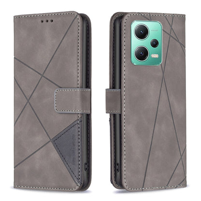 Magnetic Buckle Rhombus Texture Leather Phone Case, For vivo Y02 4G, For Xiaomi Redmi 12C, For Xiaomi Redmi K60 / K60 Pro, For Xiaomi Redmi Note 12 Pro+ Global, For Xiaomi Redmi Note 12 Pro 5G Global, For Xiaomi Redmi Note 12 Global