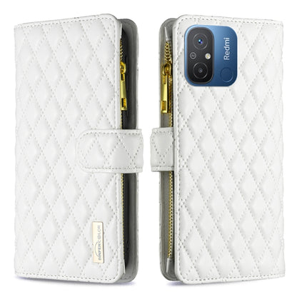 Diamond Lattice Zipper Wallet Leather Flip Phone Case, For vivo Y02 4G, For Xiaomi Redmi 12C, For Xiaomi Redmi K60 / K60 Pro, For Xiaomi Redmi Note 12 Pro+ Global, For Xiaomi Redmi Note 12 Pro 5G Global, For Xiaomi Redmi Note 12 Global
