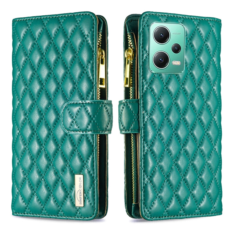 Diamond Lattice Zipper Wallet Leather Flip Phone Case, For vivo Y02 4G, For Xiaomi Redmi 12C, For Xiaomi Redmi K60 / K60 Pro, For Xiaomi Redmi Note 12 Pro+ Global, For Xiaomi Redmi Note 12 Pro 5G Global, For Xiaomi Redmi Note 12 Global