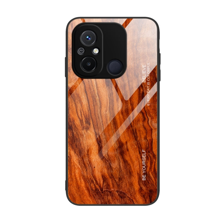 Wood Grain Glass Phone Case, For Xiaomi Redmi 12C, For Xiaomi Redmi K60/K60 Pro, For Xiaomi Redmi K60E, For Samsung Galaxy A04e, For Samsung Galaxy A14 5G, For Samsung Galaxy A34 5G, For Samsung Galaxy A54 5G